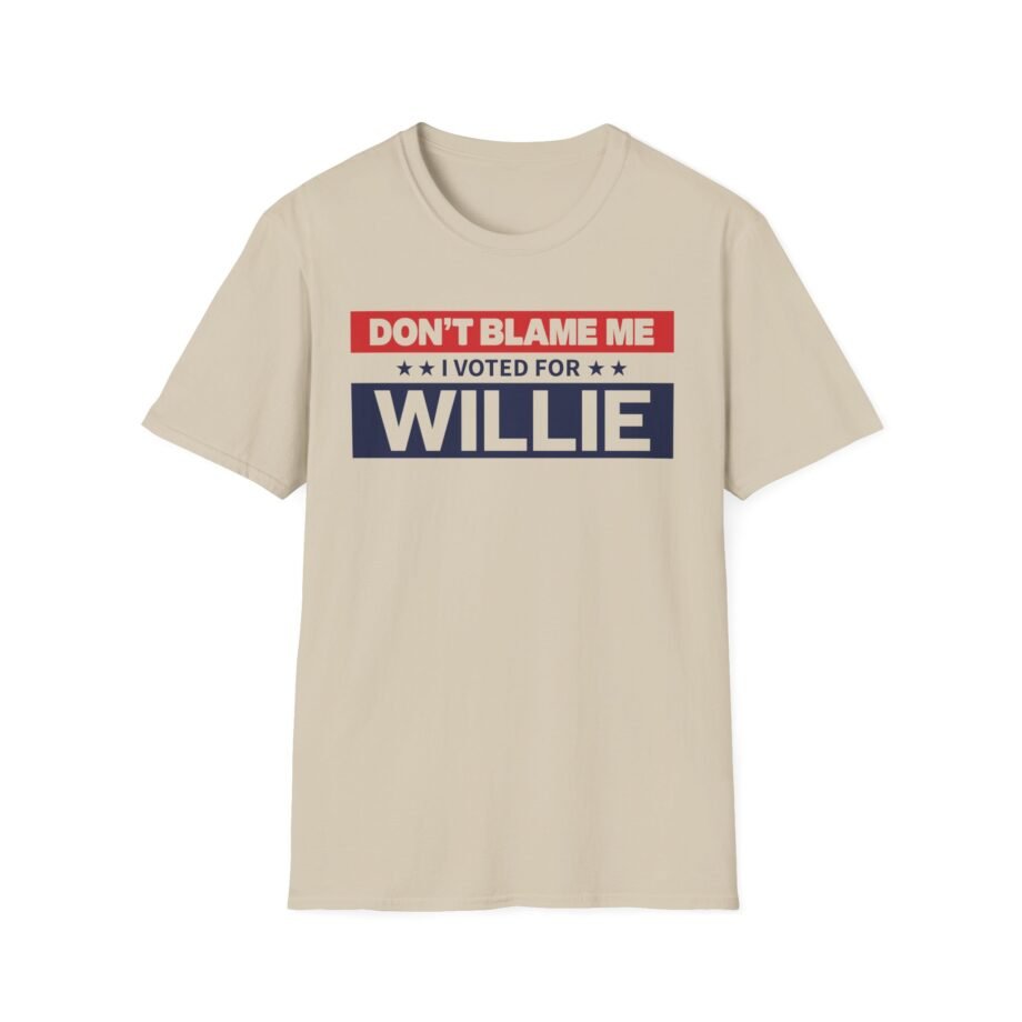 WN I Voted for Willie Unisex Softstyle T-Shirt