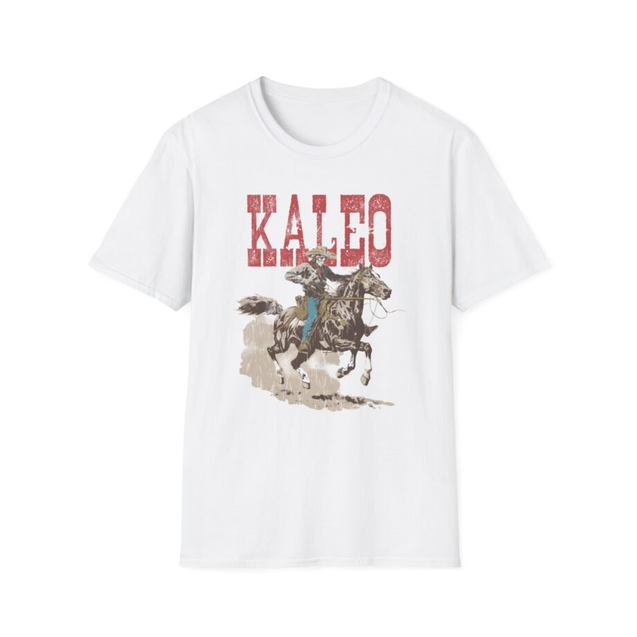Kaleo Horse Racing Skeleton Unisex Softstyle T-Shirt