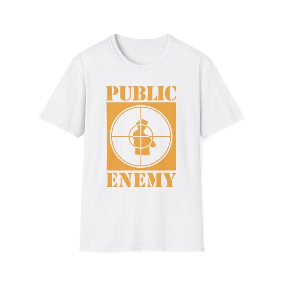 Public Enemy Sniper Logo Unisex Softstyle T-Shirt