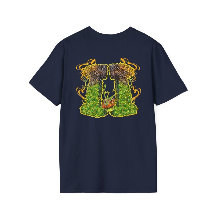 Ganja White Night Gwn & Buds Unisex Softstyle T-Shirt