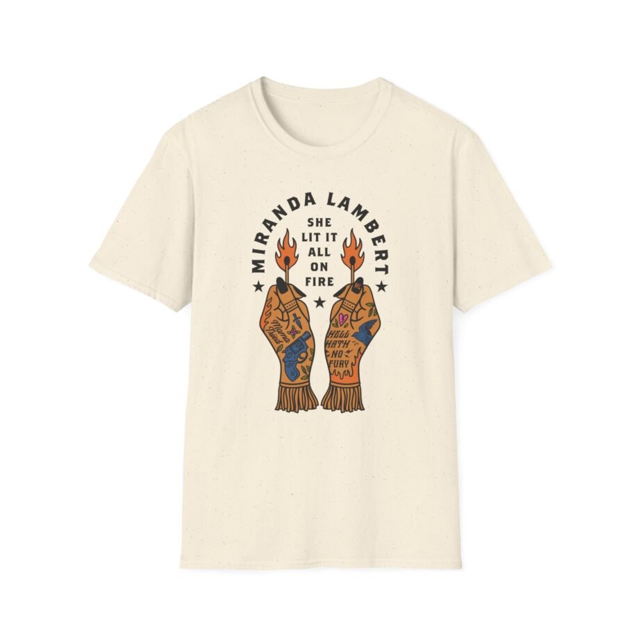 Miranda Lambert Hell Hath No Fury Unisex Softstyle T-shirt