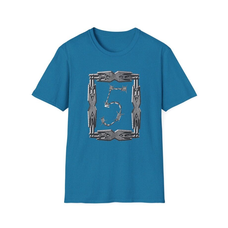 Homixide Hxg Barbwire Layered Ls Unisex Softstyle T-Shirt