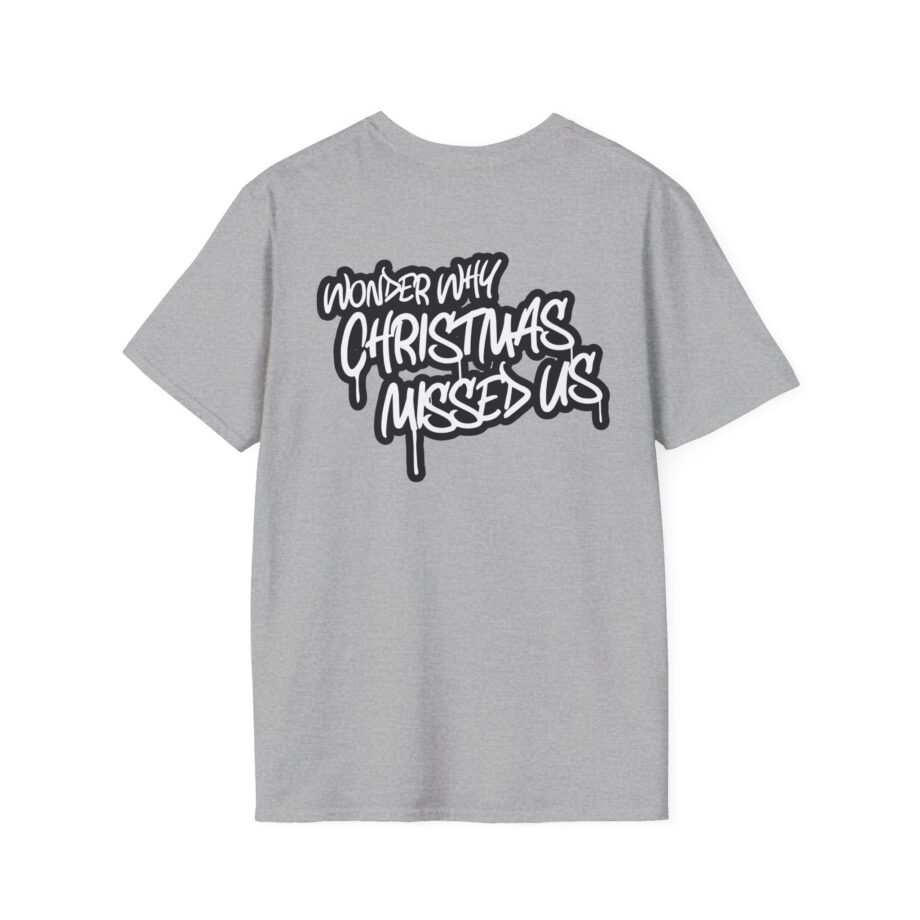 Biggie Smalls Wonder Why Christmas Missed Us Unisex Softstyle T-Shirt