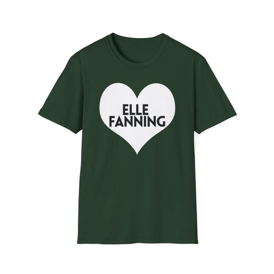 Love Elle Fanning Unisex Softstyle T-Shirt
