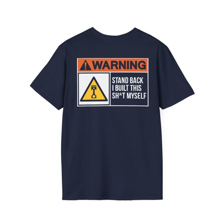 Cleetus Mcfarland Stand Back, I Built This Sh*t Myself Unisex Softstyle T-Shirt