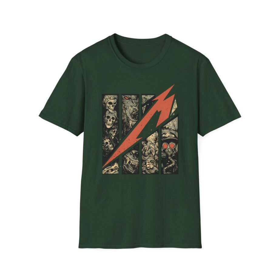 Metallica Fifth Member Poster Art Unisex Softstyle T-Shirt