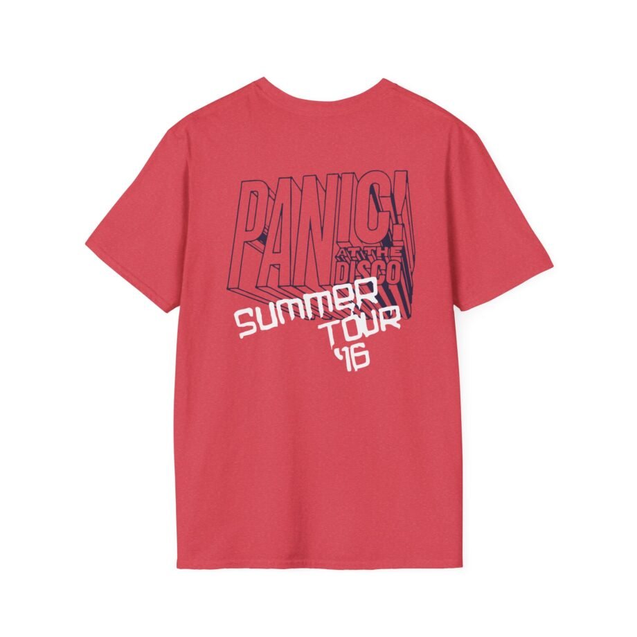 Panic at the Disco Big Block Winter Tour Unisex Softstyle T-Shirt