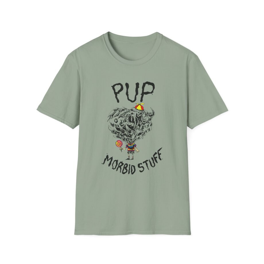 Pup Morbid Stuff Lollipop Unisex Softstyle T-Shirt