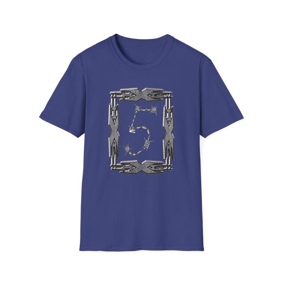 Homixide Hxg Barbwire Layered Ls Unisex Softstyle T-Shirt