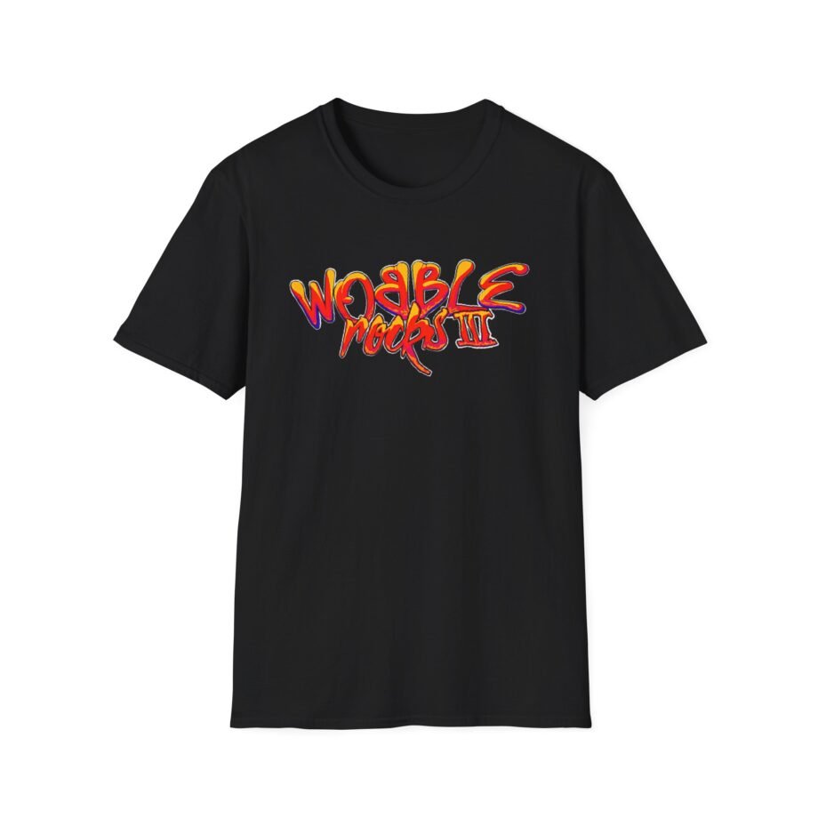 Ganja White Night Wobble Rocks Unisex Softstyle T-Shirt