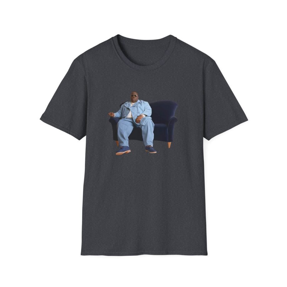 Biggie Smalls Couch Photo Unisex Softstyle T-Shirt