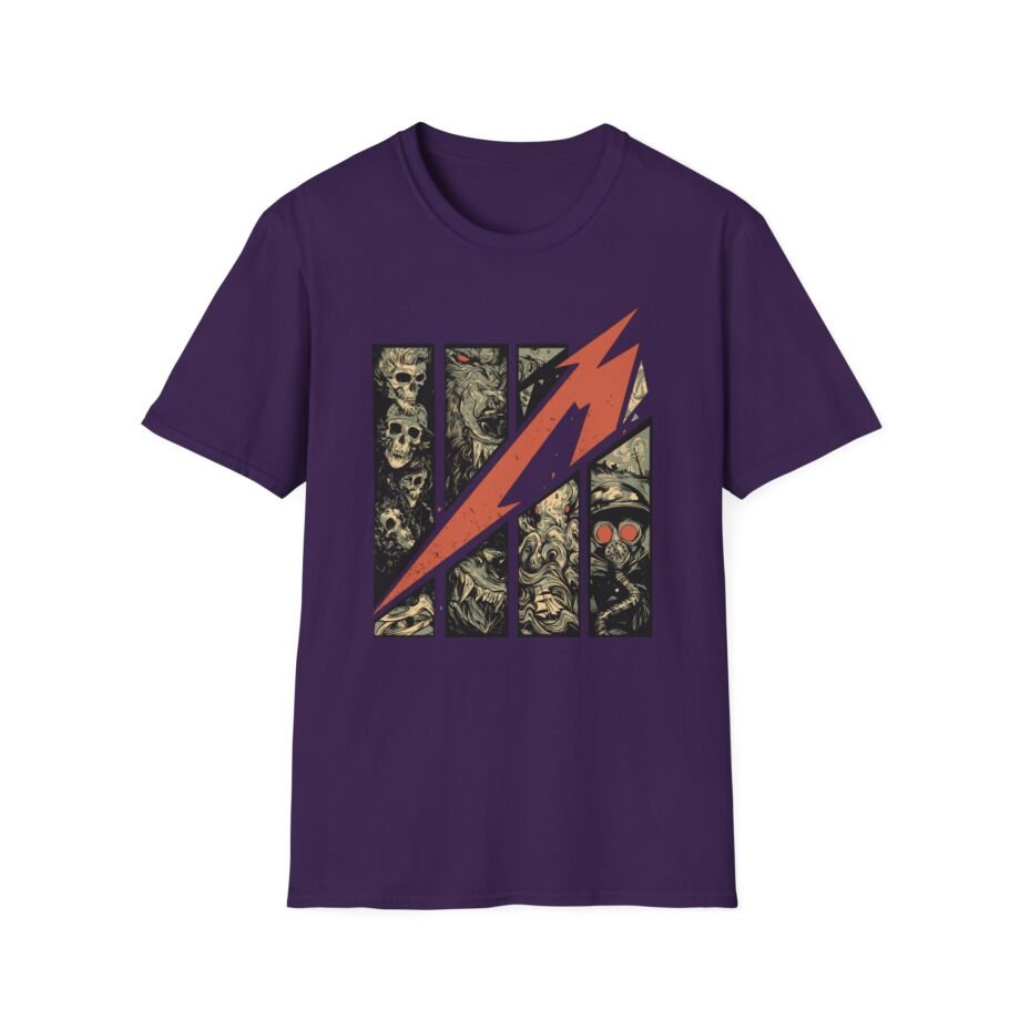Metallica Fifth Member Poster Art Unisex Softstyle T-Shirt