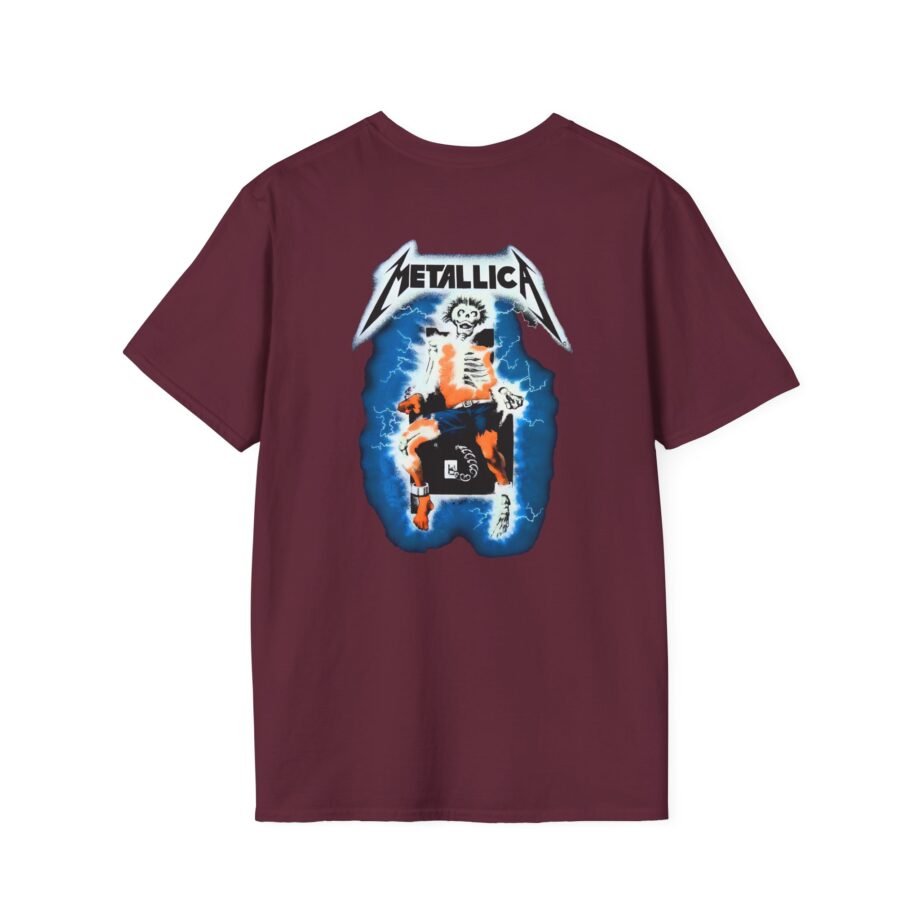 Metallica Ride the Lightning Unisex Softstyle T-Shirt