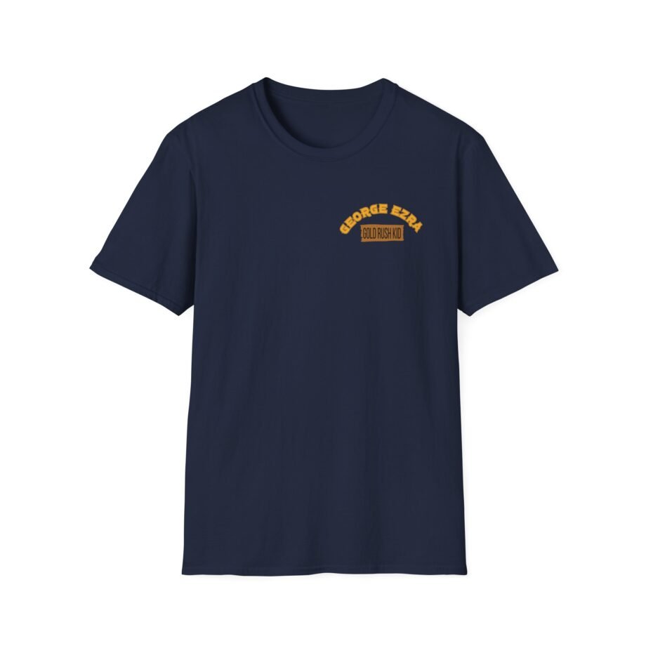 George Ezra Leaning Gold Rush Kid Unisex Softstyle T-Shirt