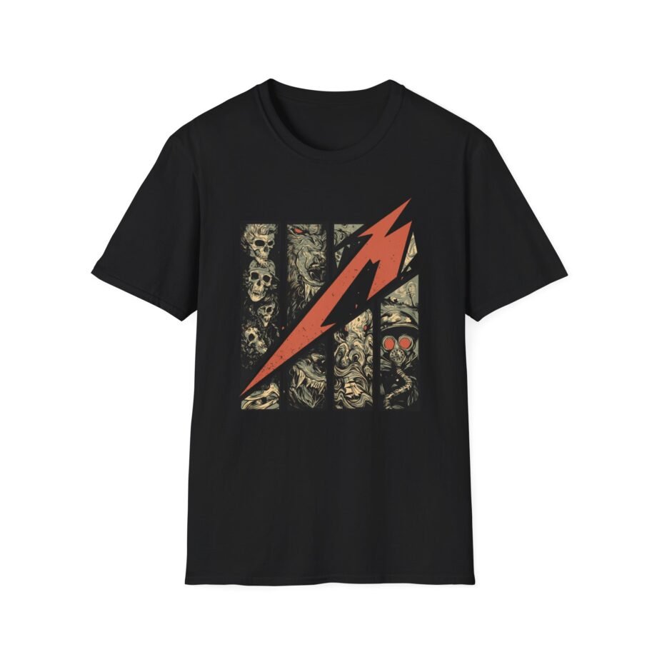 Metallica Fifth Member Poster Art Unisex Softstyle T-Shirt