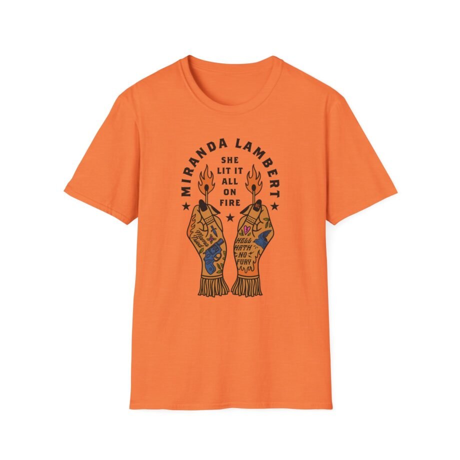 Miranda Lambert Hell Hath No Fury Unisex Softstyle T-shirt
