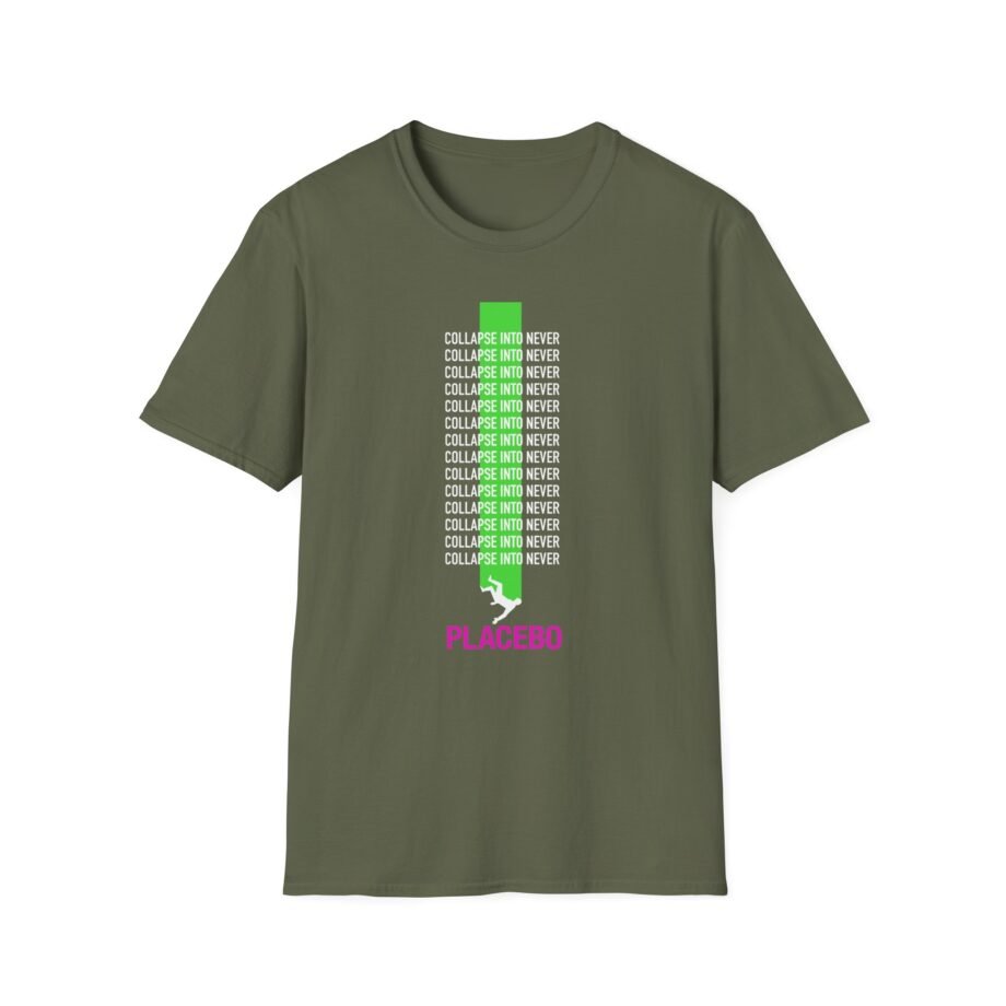 Placebo Collapse Into Never Unisex Softstyle T-Shirt