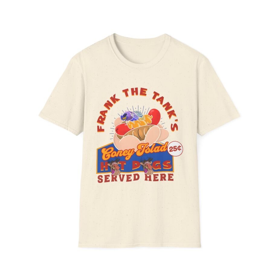 Detroit Lions Funny Frank the Tank Unisex Softstyle T-Shirt