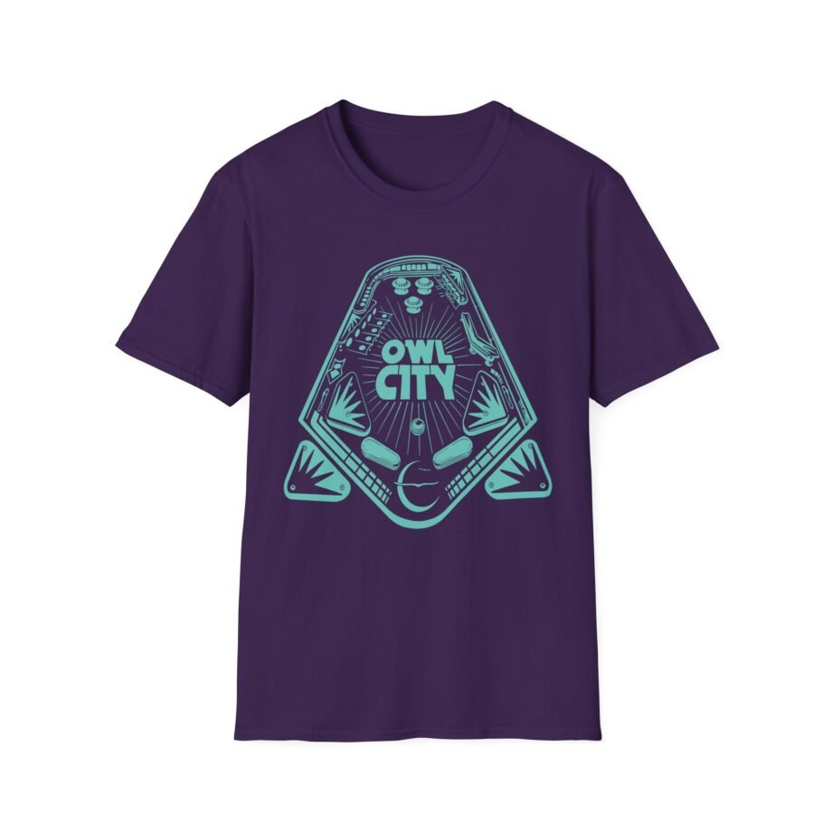 Owl City Pinball Unisex Softstyle T-shirt
