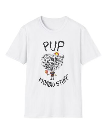 Pup Morbid Stuff Lollipop Unisex Softstyle T-Shirt