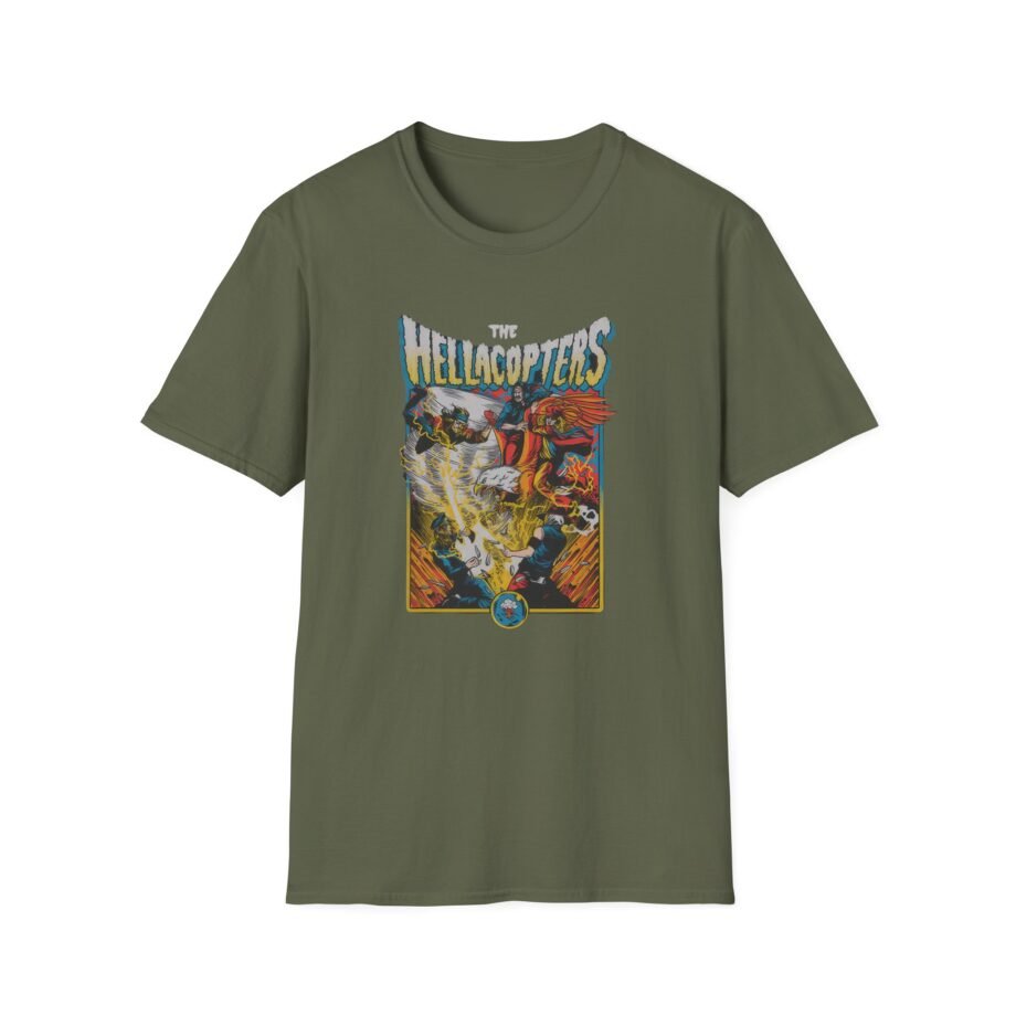 Hellacopters Machado Unisex Softstyle T-shirt