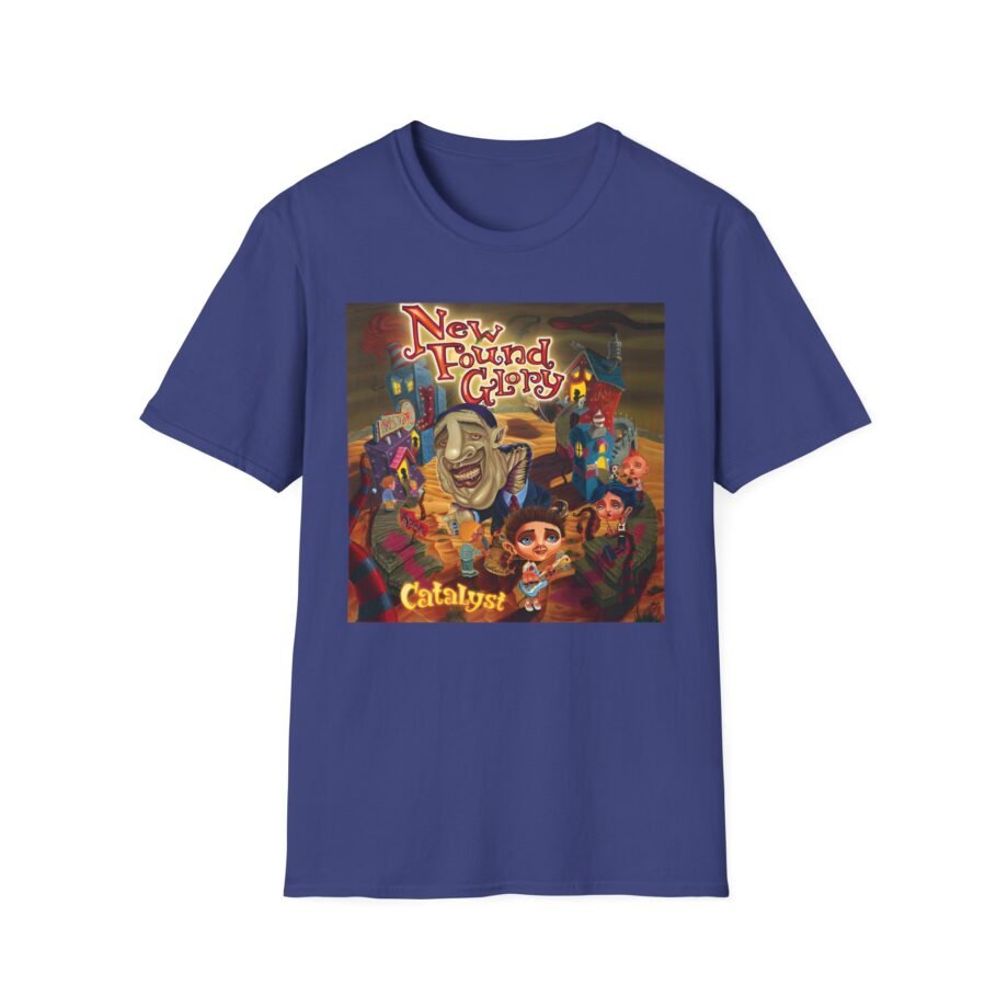 New Found Glory Catalyst Album Cover Unisex Softstyle T-Shirt