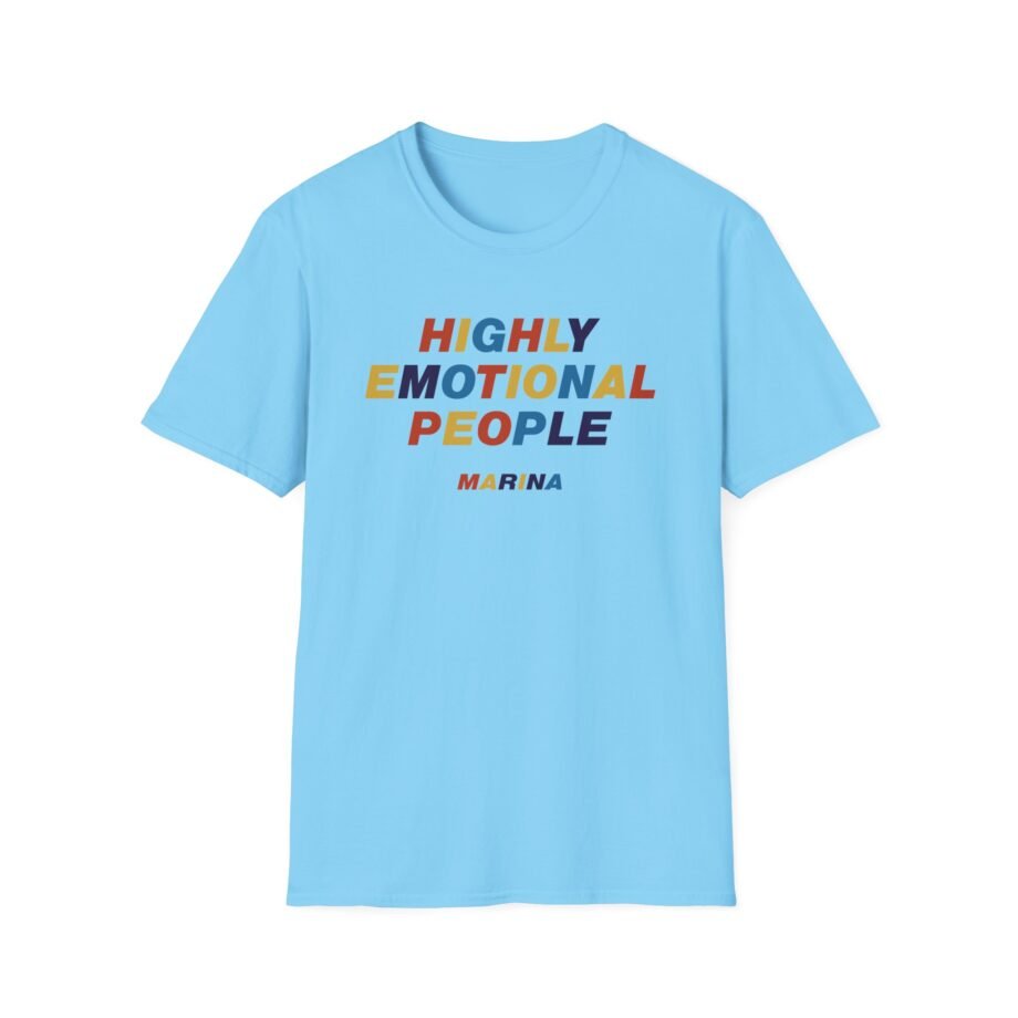 Marina Highly Emotional People Unisex Softstyle T-shirt