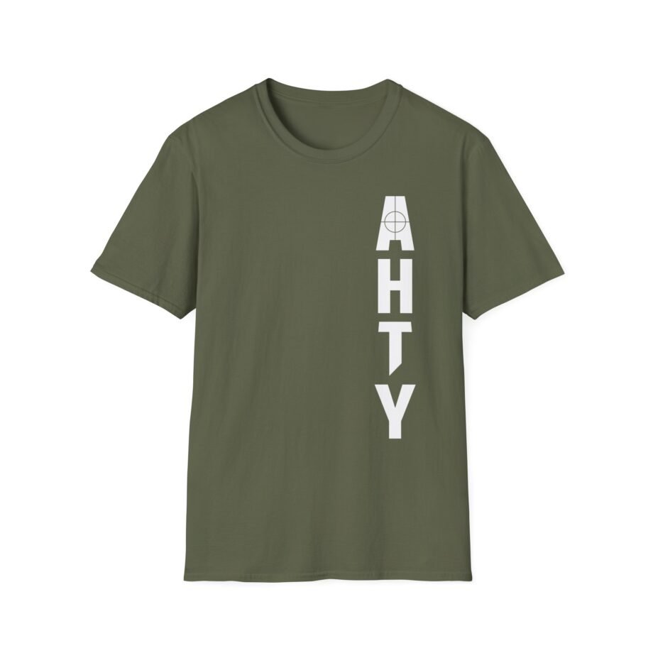 All Hail the Yeti Side Logo Unisex Softstyle T-Shirt