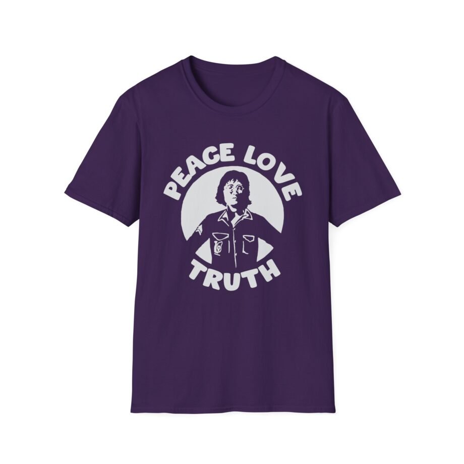 John Lennon Peace Love Truth Unisex Softstyle T-Shirt