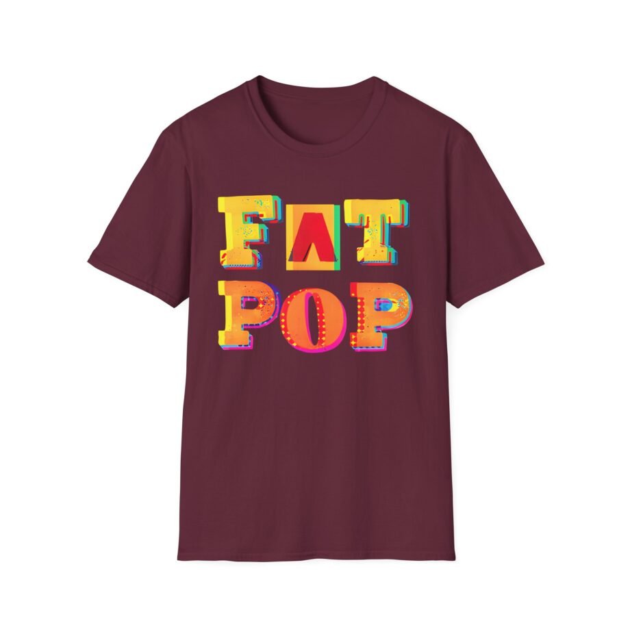Paul W Fat Pop Logo Unisex Soft-style T-shirt