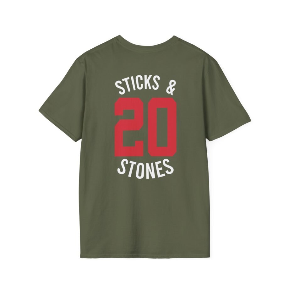 New Found Glory Sticks and Stones Baseball Unisex Softstyle T-Shirt