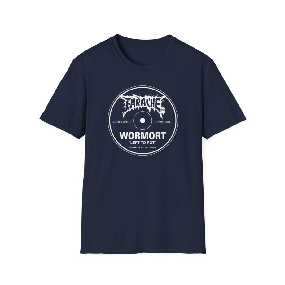 Wormrot Left to Rot Label Unisex Softstyle T-Shirt