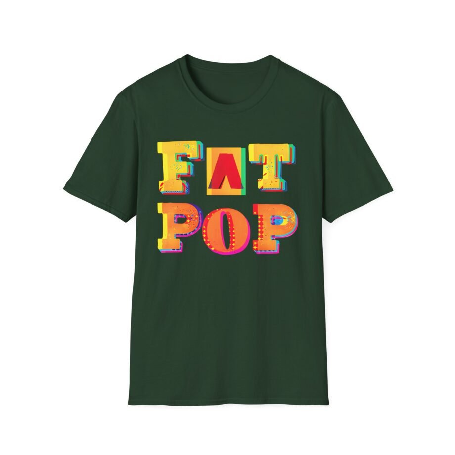 Paul W Fat Pop Logo Unisex Soft-style T-shirt