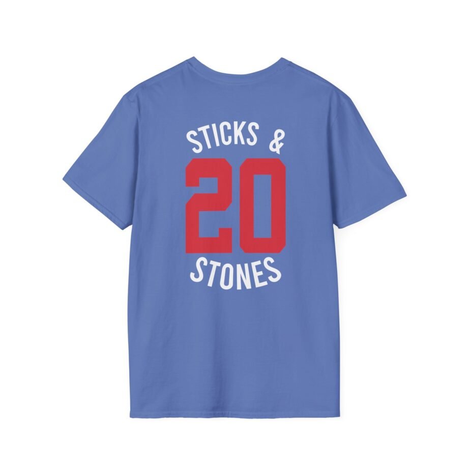 New Found Glory Sticks and Stones Baseball Unisex Softstyle T-Shirt