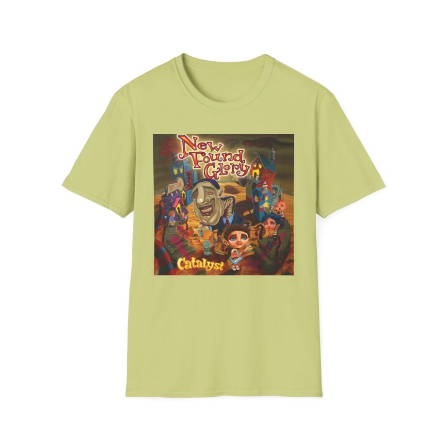 New Found Glory Catalyst Album Cover Unisex Softstyle T-Shirt