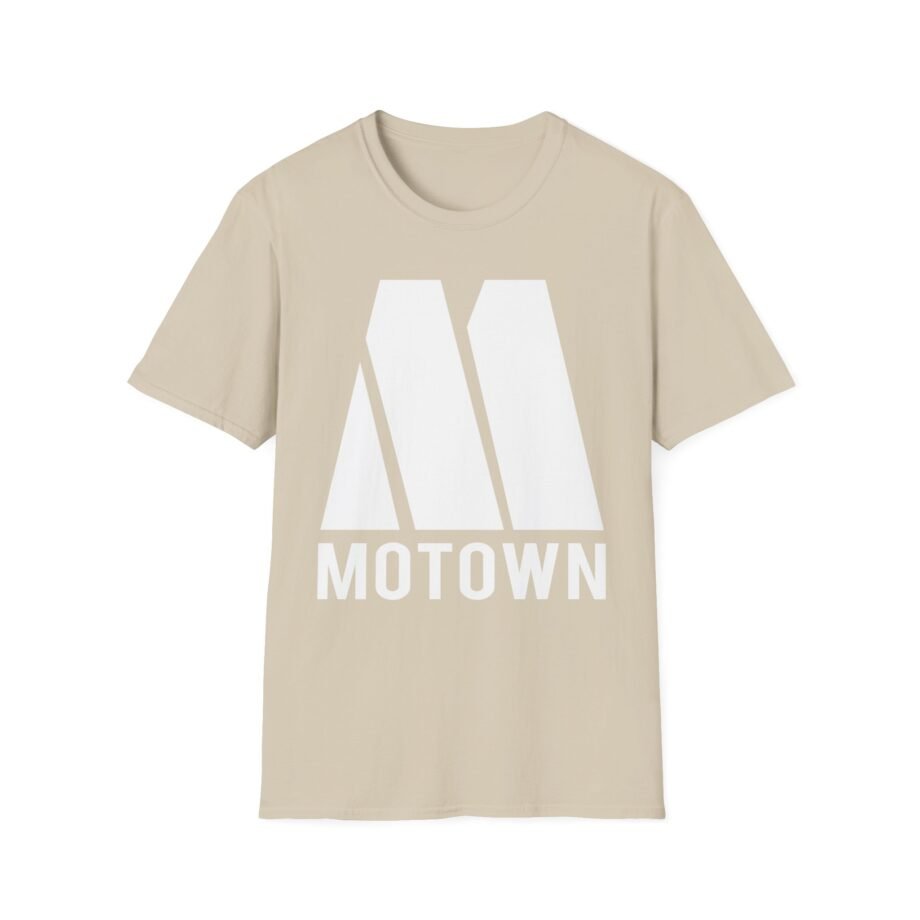 Motown Records Motown Silver Foil Unisex Soft-style T-shirt