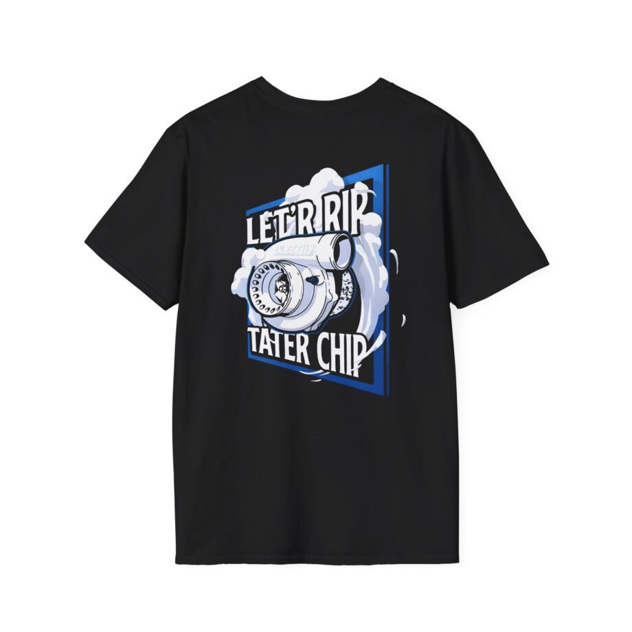 Cleetus Mcfarland Cleetus Let'r Rip Turbo Unisex Softstyle T-Shirt