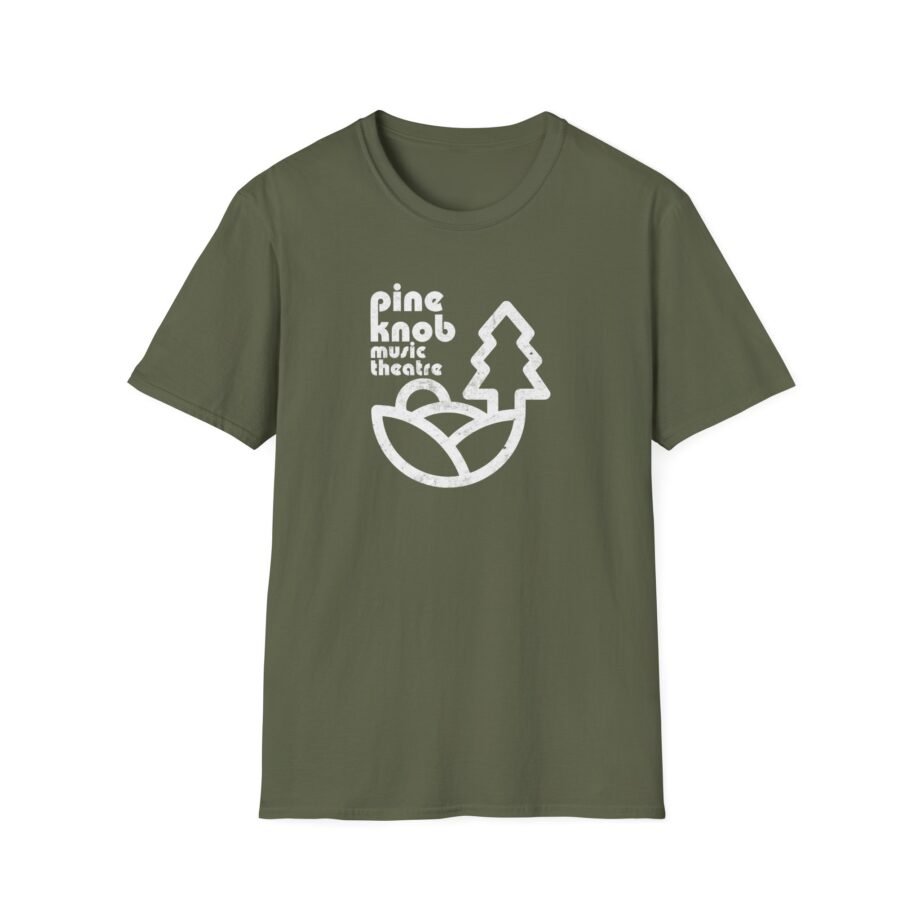 Detroit Lions Retro Pine Knob Music Theatre Unisex Softstyle T-Shirt