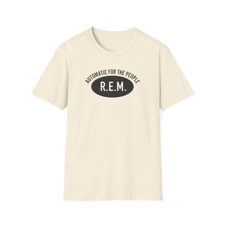 Rem Automatic for the People Unisex Softstyle T-Shirt