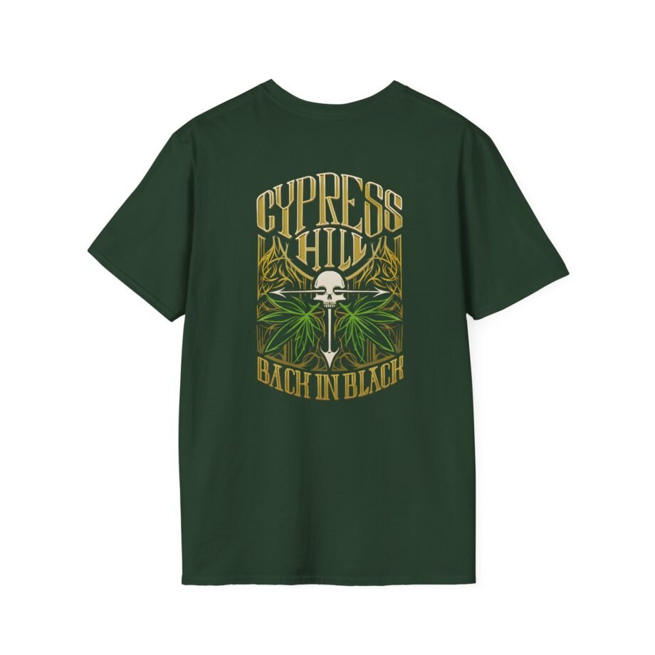 Cypress Hill Back In Black Unisex Softstyle T-Shirt