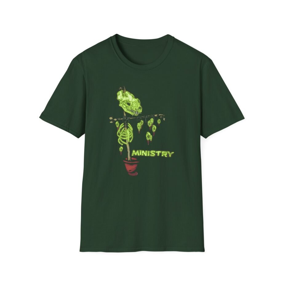 Ministry Ministry Scarecrow Glow Unisex Softstyle T-Shirt