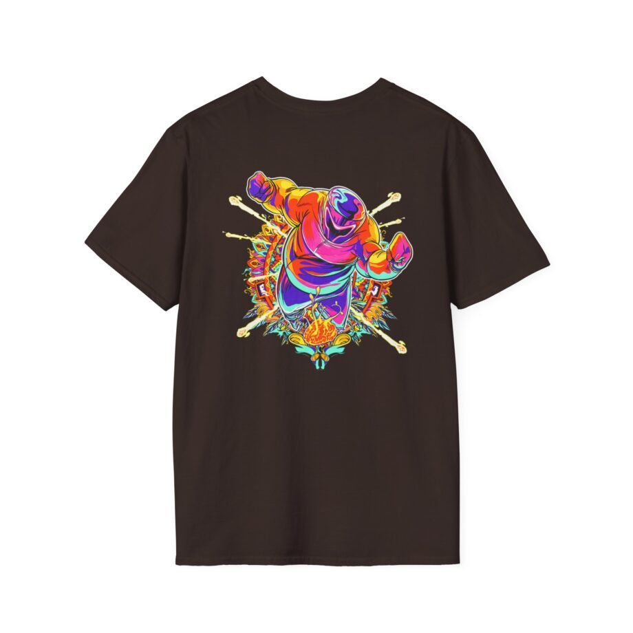 Ganja White Night Wobble Rocks Unisex Softstyle T-Shirt