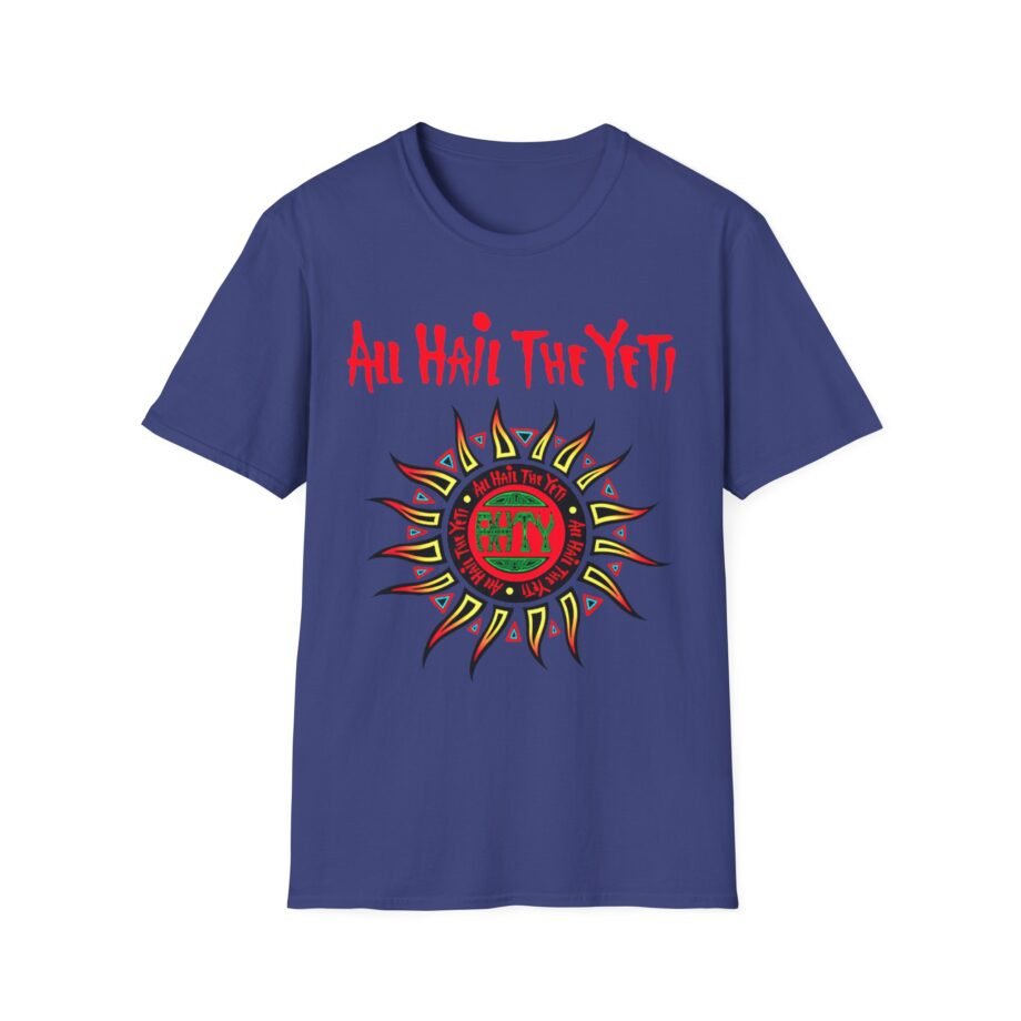All Hail the Yeti Sun Unisex Softstyle T-Shirt