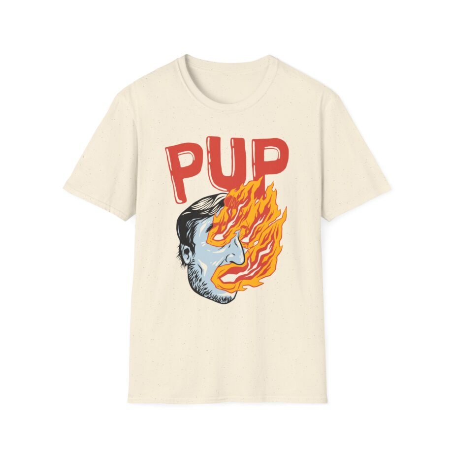 Pup I Hope the World Explodes Unisex Softstyle T-Shirt