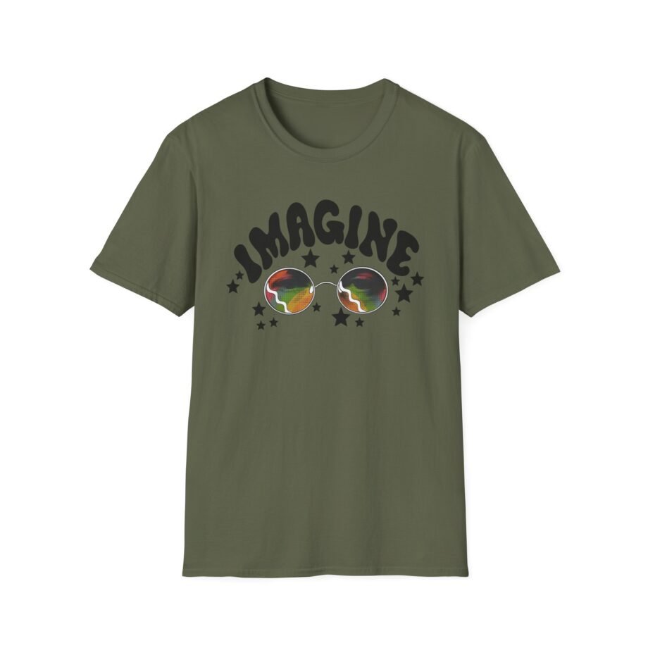 John Lennon Livin' for Today Unisex Softstyle T-Shirt
