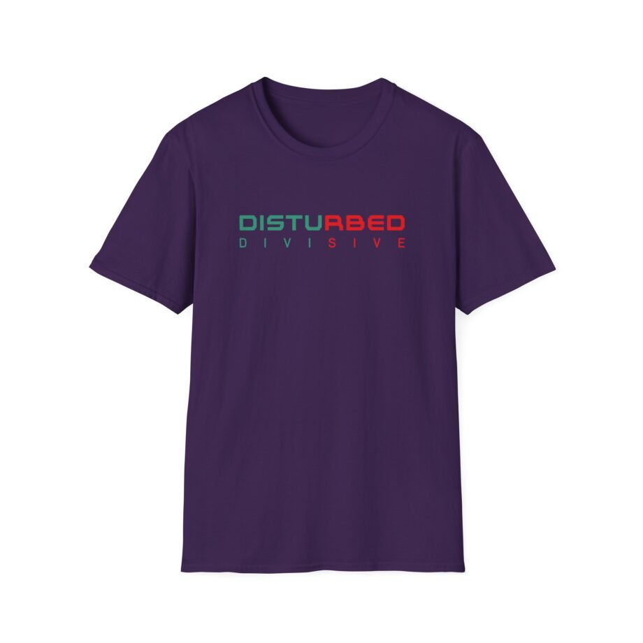 Disturbed Divisive Unisex Softstyle T-Shirt