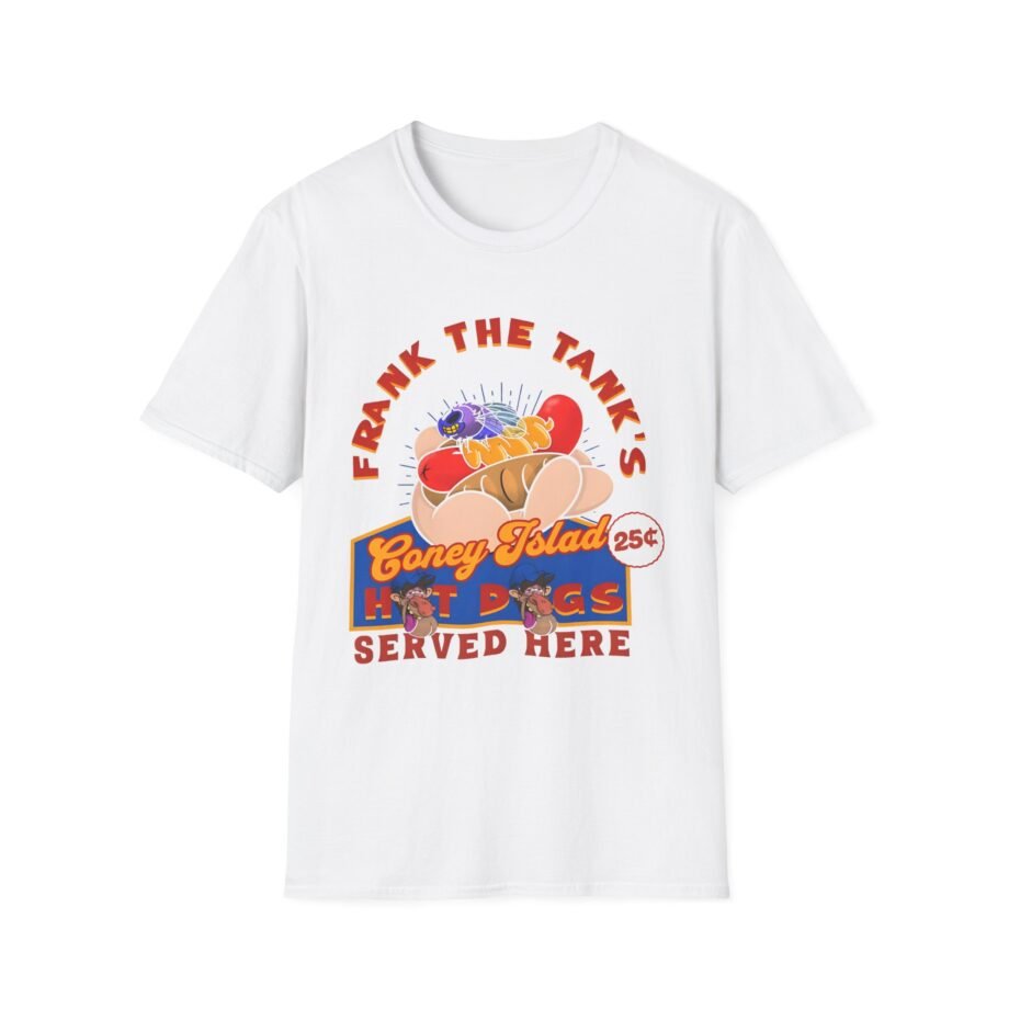 Detroit Lions Funny Frank the Tank Unisex Softstyle T-Shirt