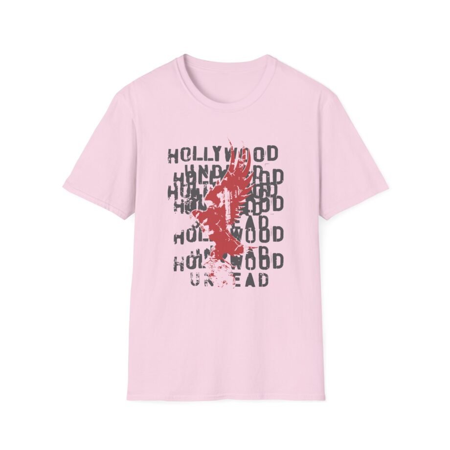 Hollywood Undead Stacked Logo Lyric Unisex Softstyle T-Shirt