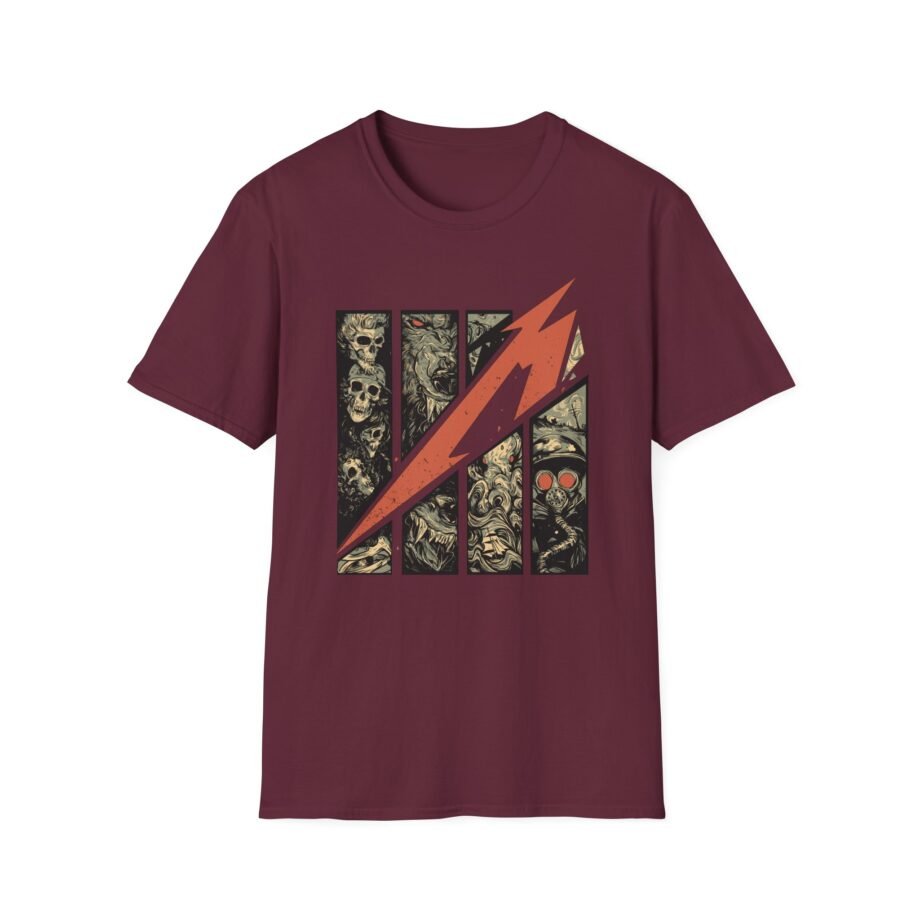 Metallica Fifth Member Poster Art Unisex Softstyle T-Shirt