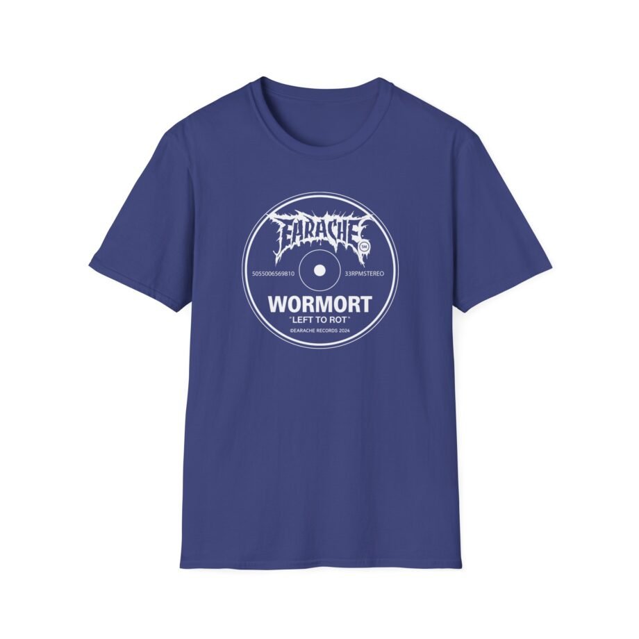 Wormrot Left to Rot Label Unisex Softstyle T-Shirt